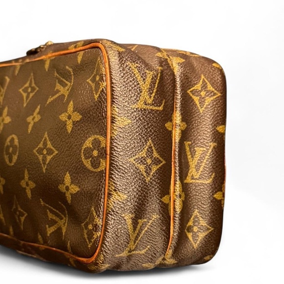 LOUIS VUITTON Vintage 1988 Miniature Amazon Logo LV Monogram Crossbody Bag Purse - Picture 5 of 8